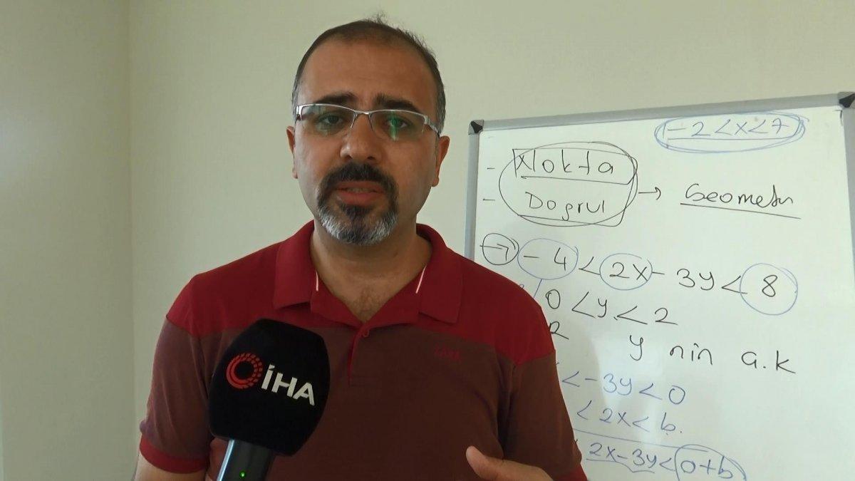 Diyarbakırlı matematik öğretmeni: Geometride nokta ve doğru yoktur