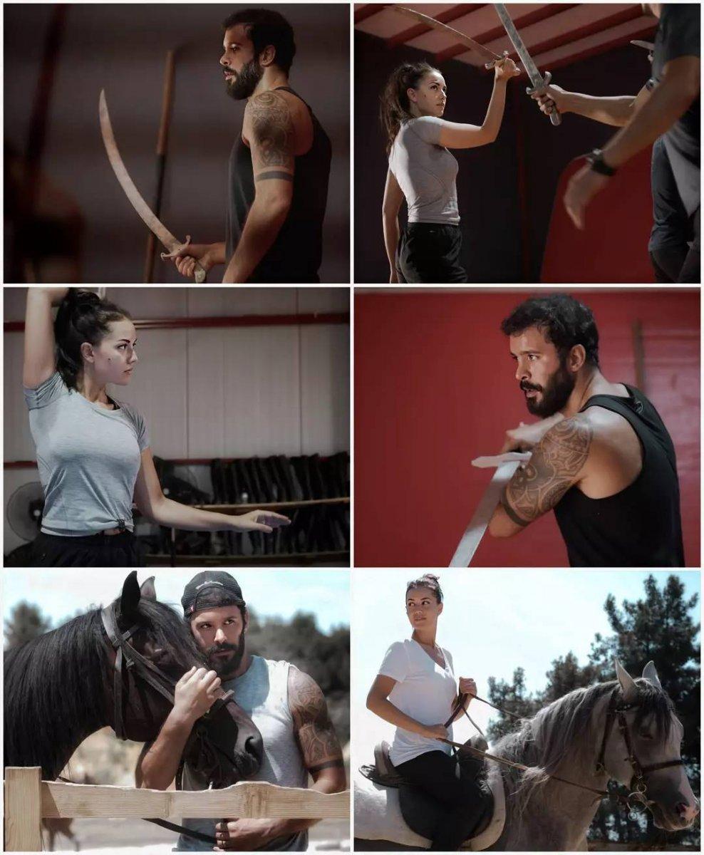 Fahriye Evcen yeni rolü için eğitimde