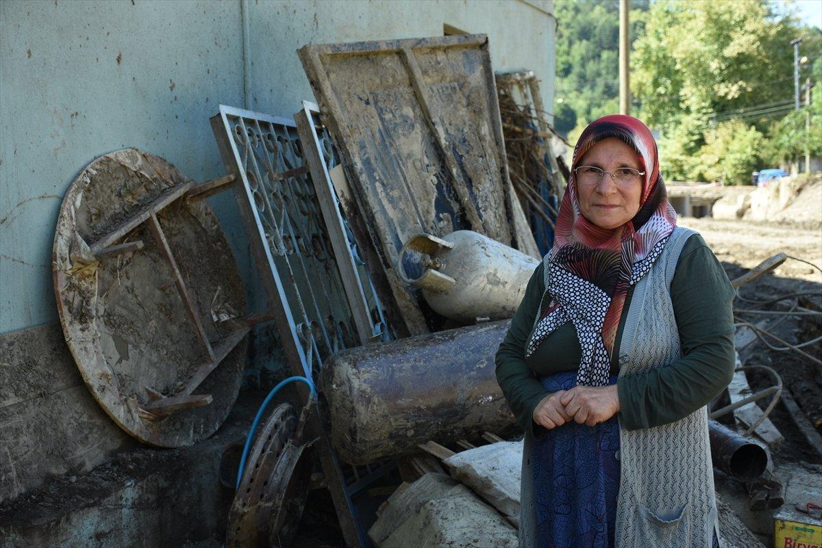 Bartınlı selzede Emine Yavuz, o anları anlattı