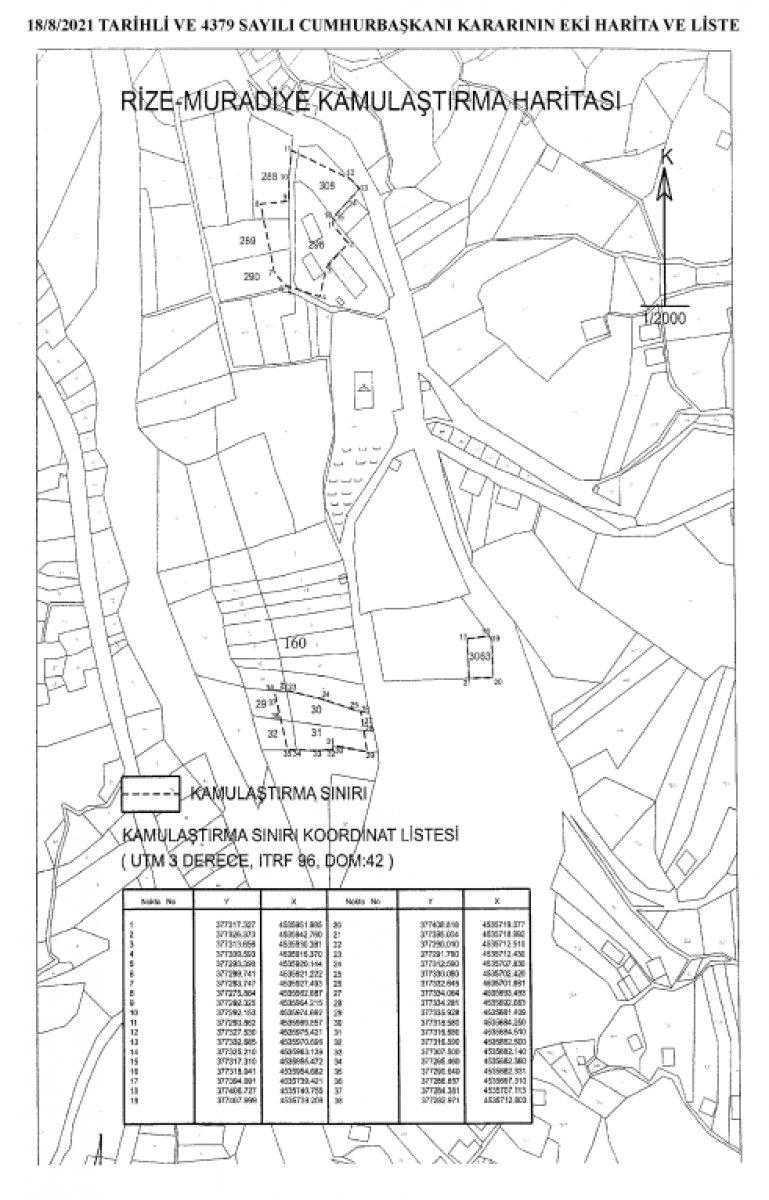 Kamulaştırma Resmi Gazete'de yayınlandı