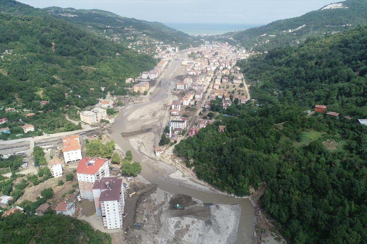 Selden önce drone'la kaydedilen Bozkurt, afetten sonra yeniden görüntülendi