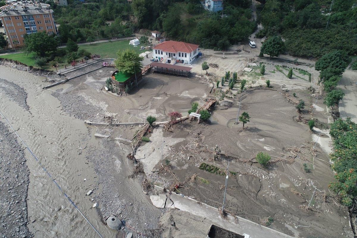 Selden önce drone'la kaydedilen Bozkurt, afetten sonra yeniden görüntülendi