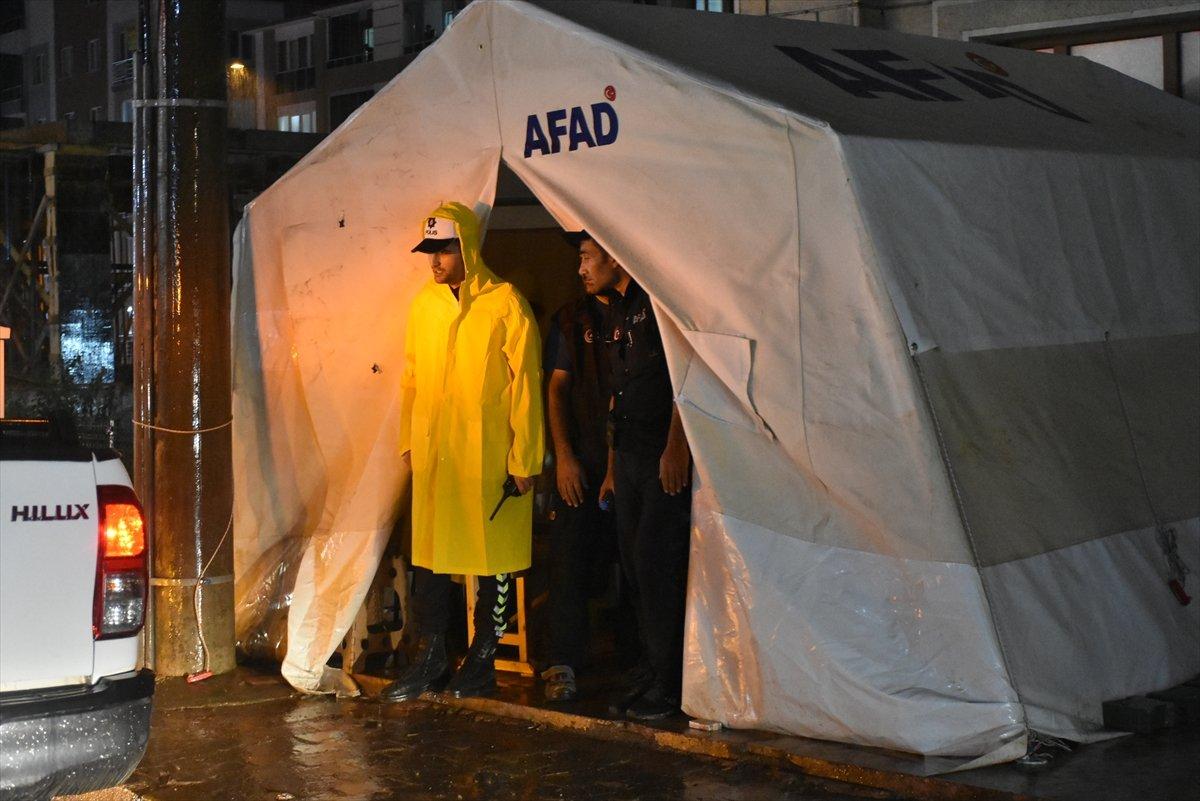 Sel felaketinin yaşandığı Kastamonu Bozkurt'ta sağanak yağış