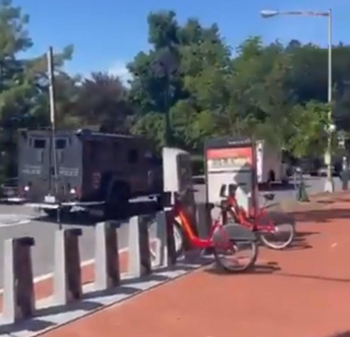 ABD'de bomba yüklü araç ihbarıyla Kongre Binası boşaltıldı