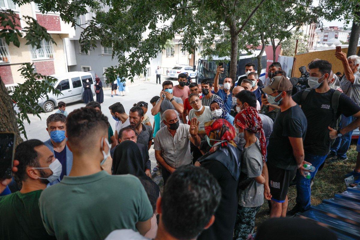 Eyüpsultan’da İBB’nin yıkacağı parkta eylem