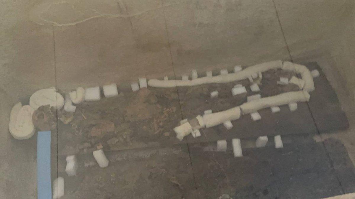 İznik’te bin 800 yıllık mumyalar ilk defa görüntülendi