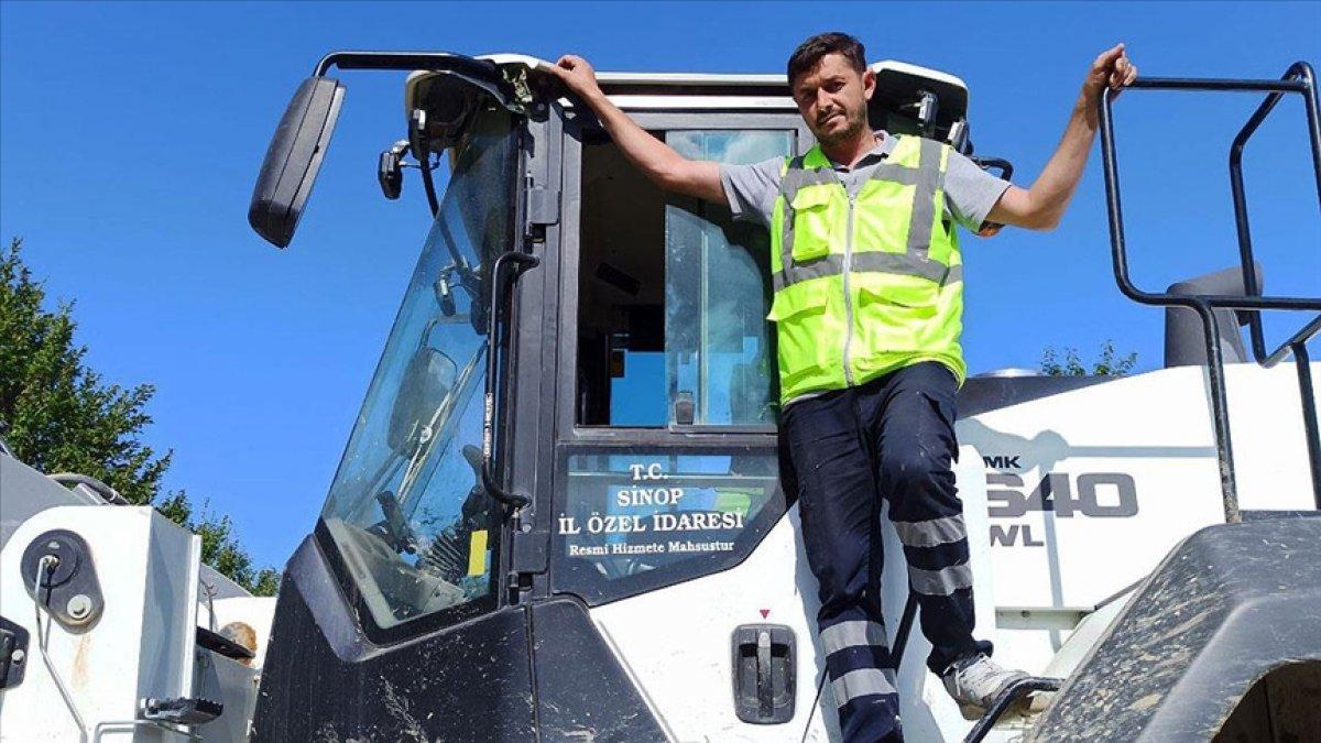 Babaçay köyünde sel sularından 40 kişiyi kurtaran operatör: Keşke gelmeyenler de ikna olsalardı