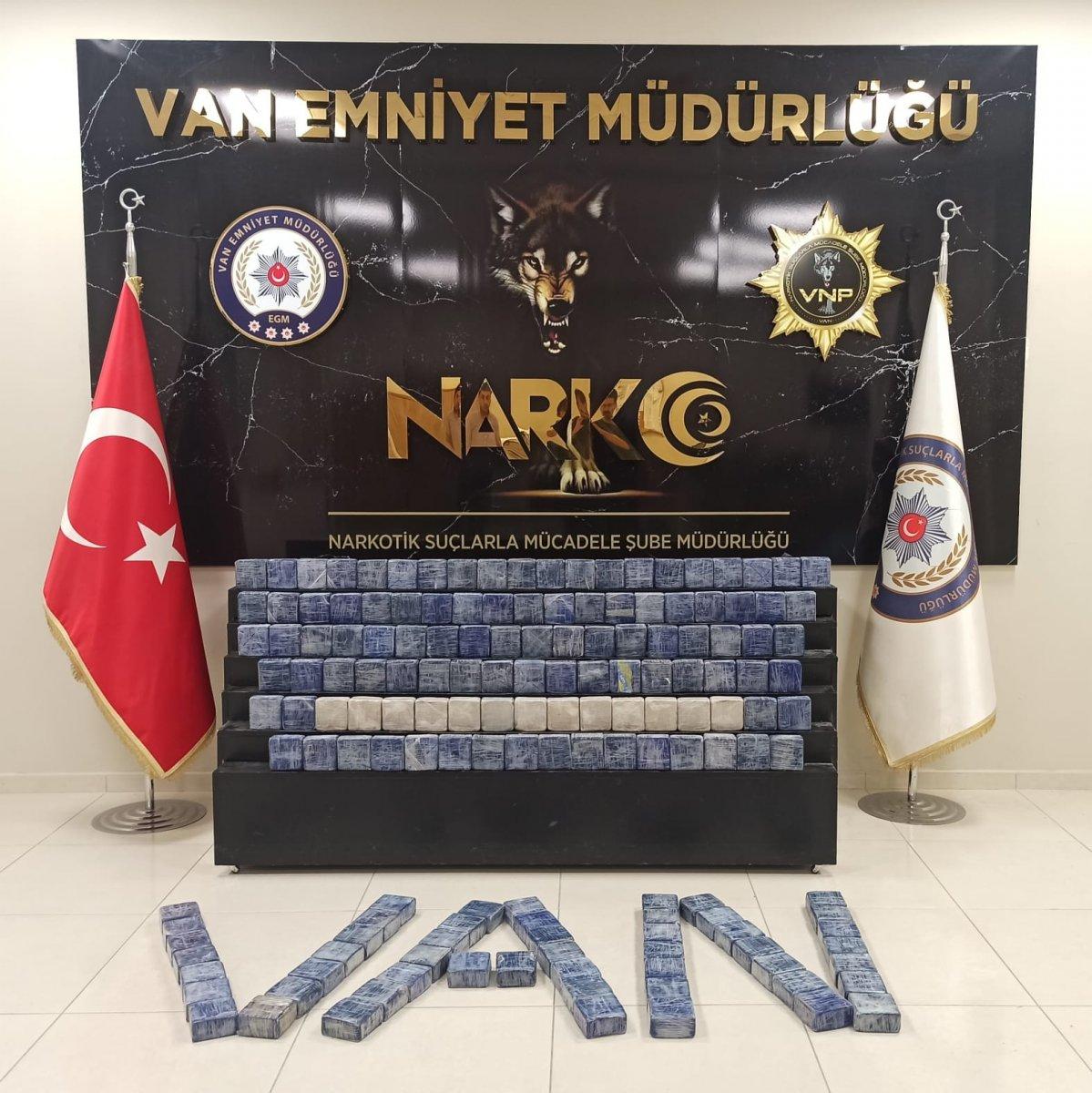 Van’da 81 kilo eroin ele geçirildi