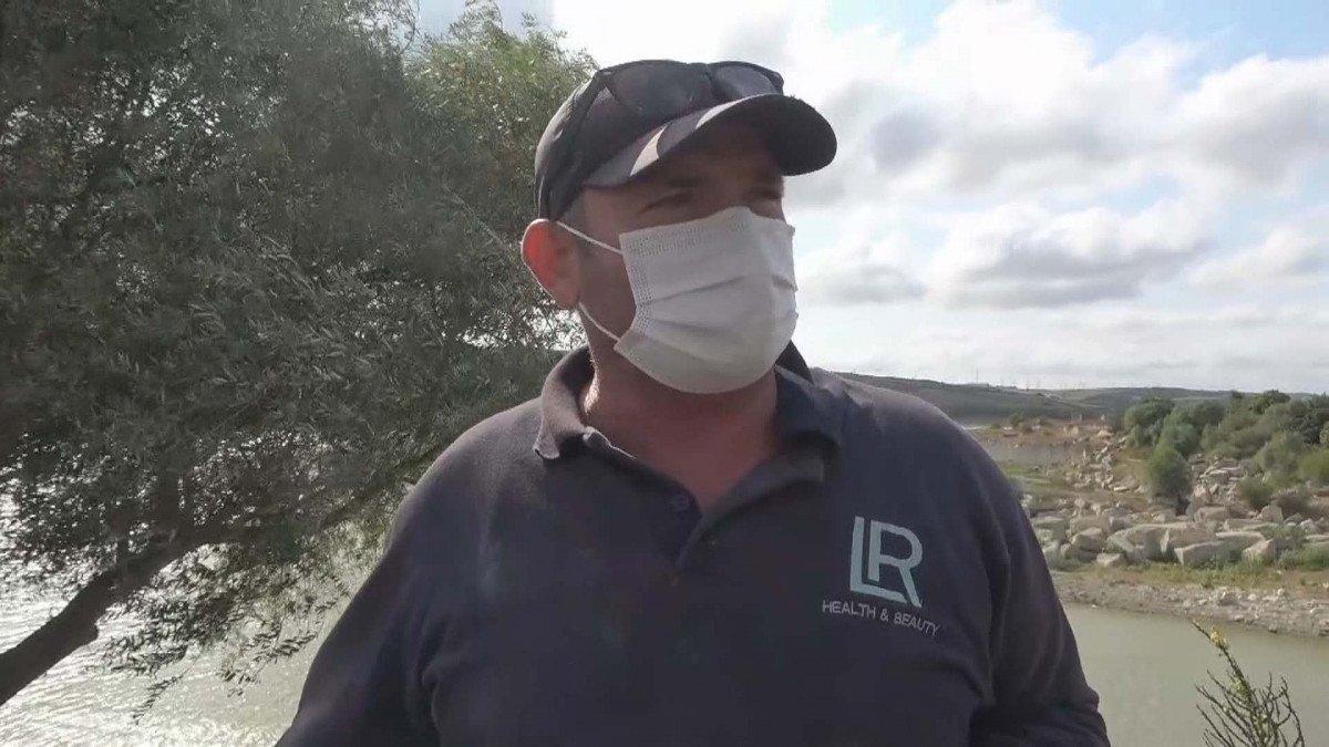 Arnavutköy’de, fotoğraf çekerken definecilerin açtığı çukura düştü