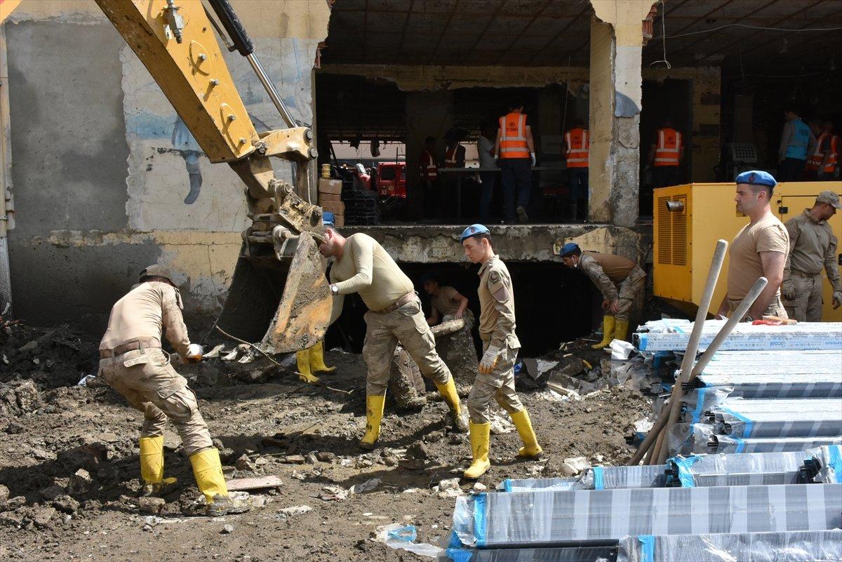 Mavi Bereliler, Bozkurt'ta yaraları sarmak için harekete geçti