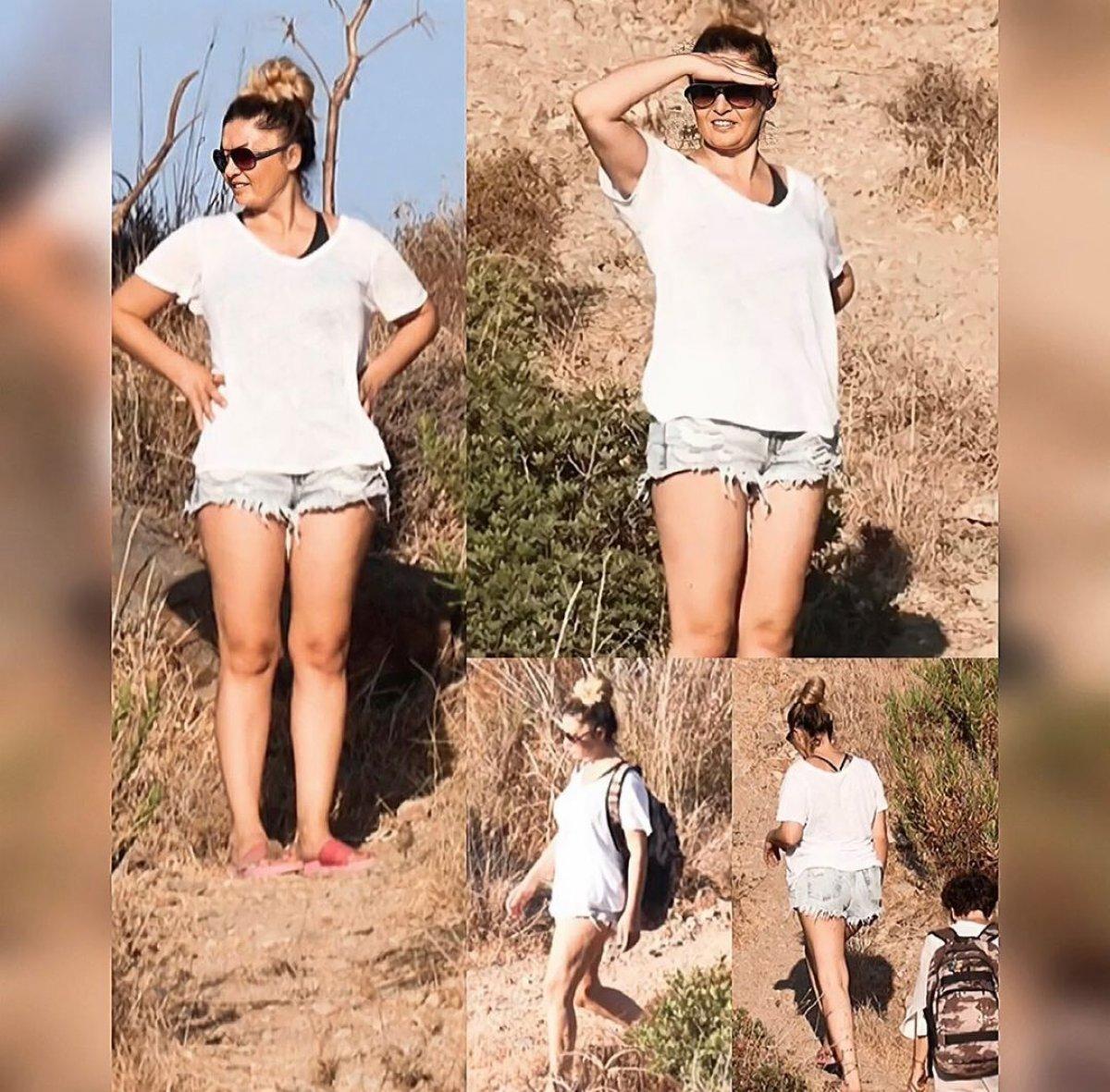 Nurgül Yeşilçay'ın son tatili