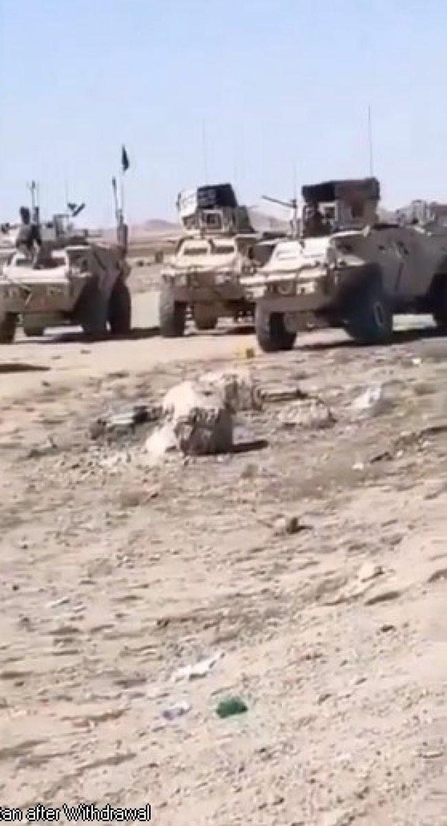 ABD'nin Afganistan'da bıraktığı askeri teçhizatlar tartışılıyor