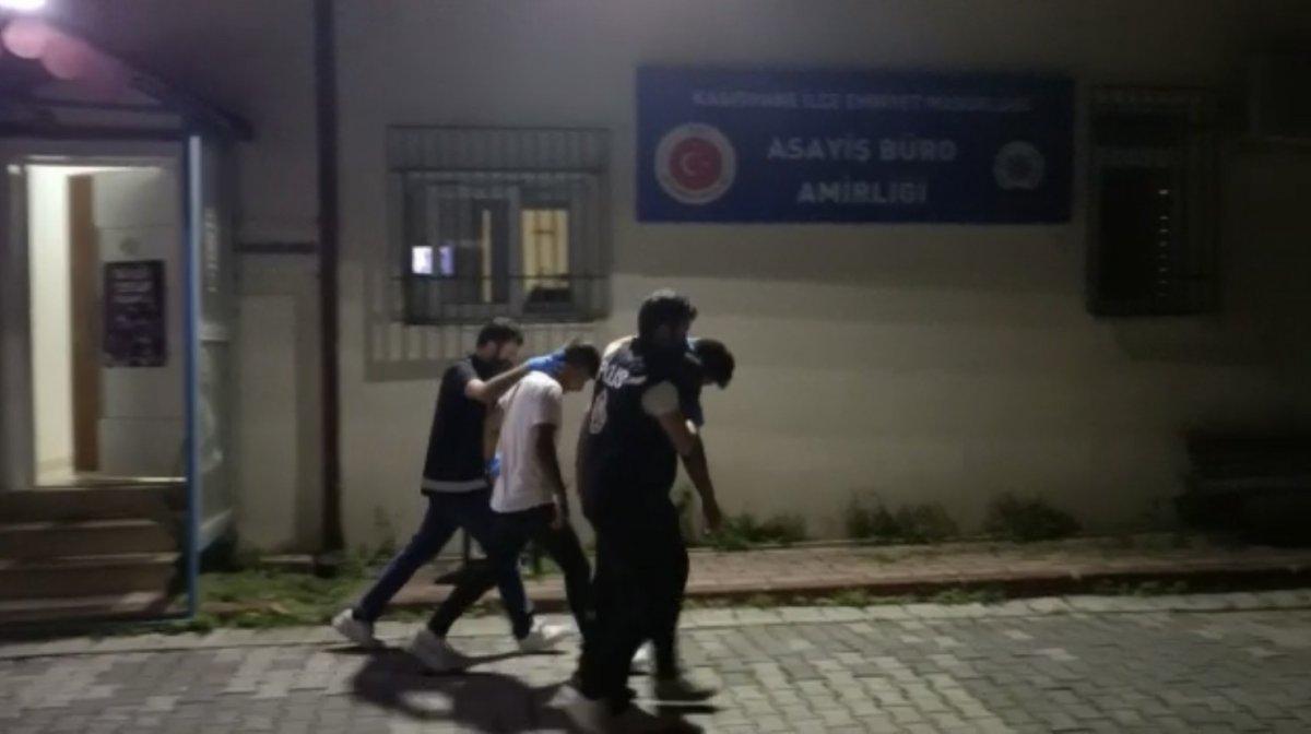 Kağıthane'de 'martı' çalan hırsızlar yakalandı