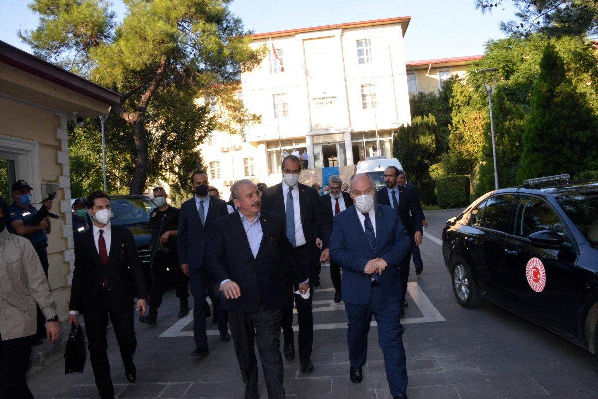 TBMM Başkanı Mustafa Şentop, Kahramanmaraş’ta
