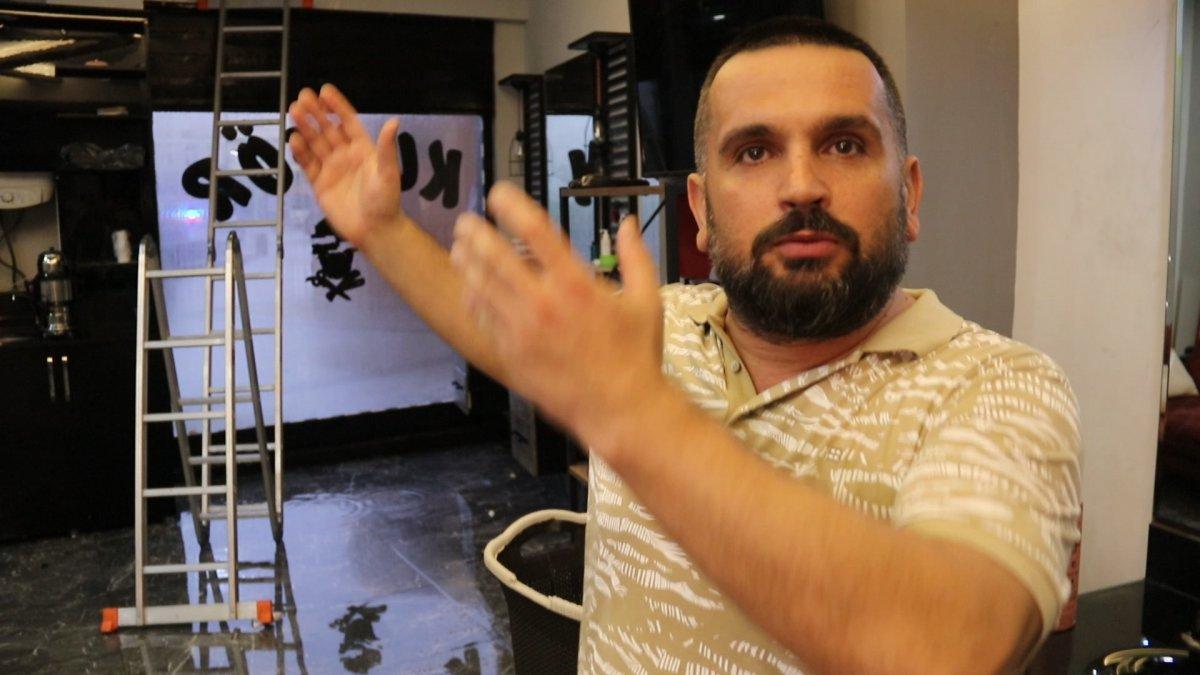 Rize’de sağanak yağış etkili oldu