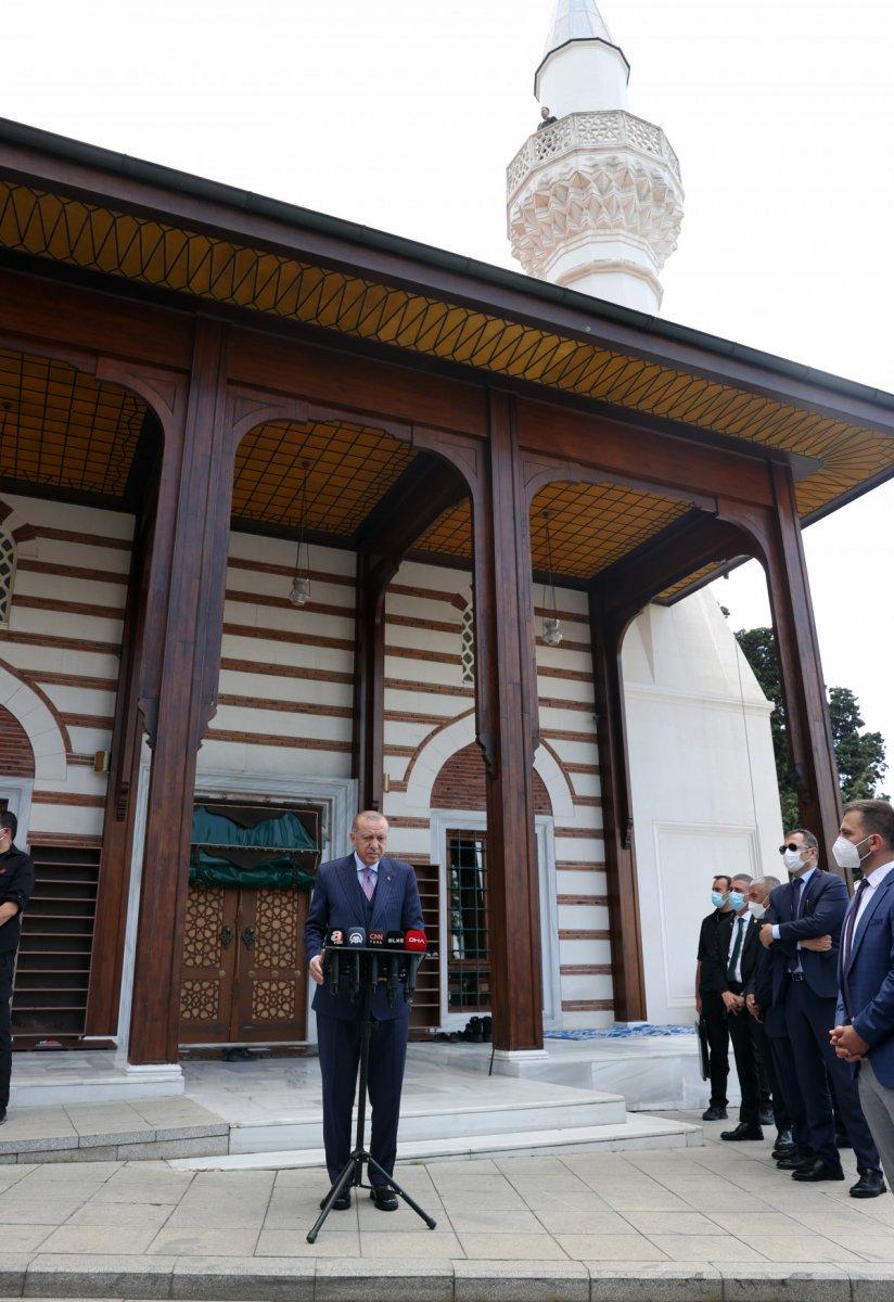 Cumhurbaşkanı Erdoğan'dan Taliban ile görüşmeye yeşil ışık