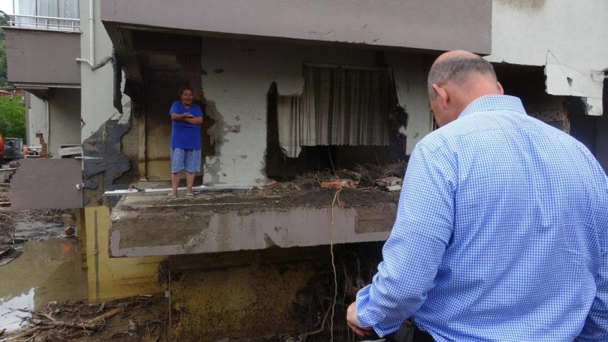 Kastamonu'da sel felaketinden etkilenen kadın: Böyle hizmet görmedim