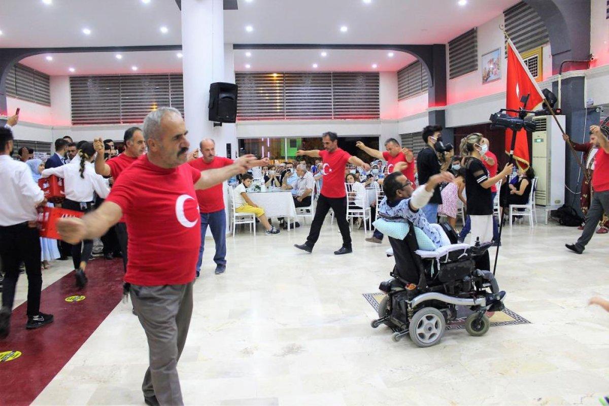 Denizlili şehidin silah arkadaşlarından vefa göstergesi