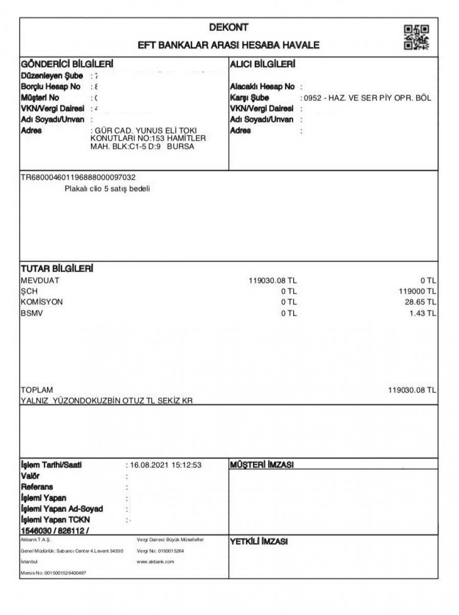 Bursa’da otomobil almak isterken 119 bin lira dolandırıldı