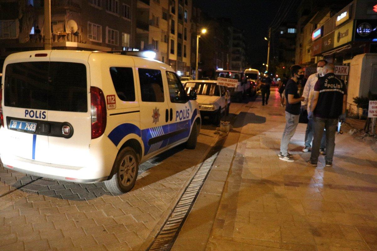 Denizli'de çıkan silahlı kavgada 2 kişi yaralandı