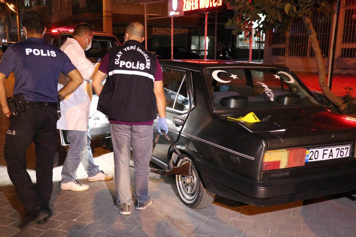 Denizli'de çıkan silahlı kavgada 2 kişi yaralandı