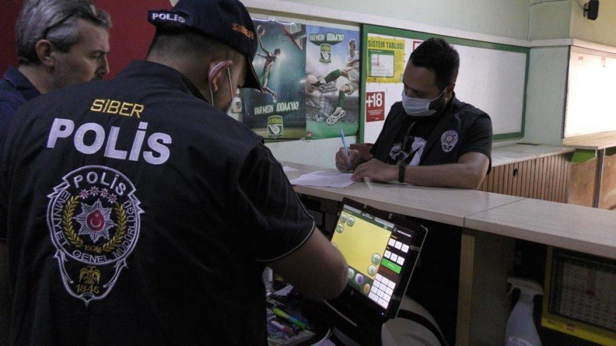 Türkiye genelinde yasa dışı bahis operasyonu