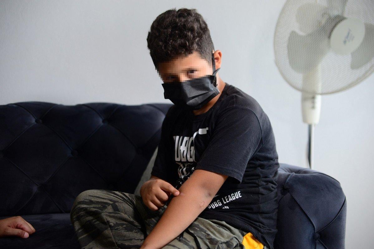 Bursa’da boşandığı eski eşi, oğlunu darbetti