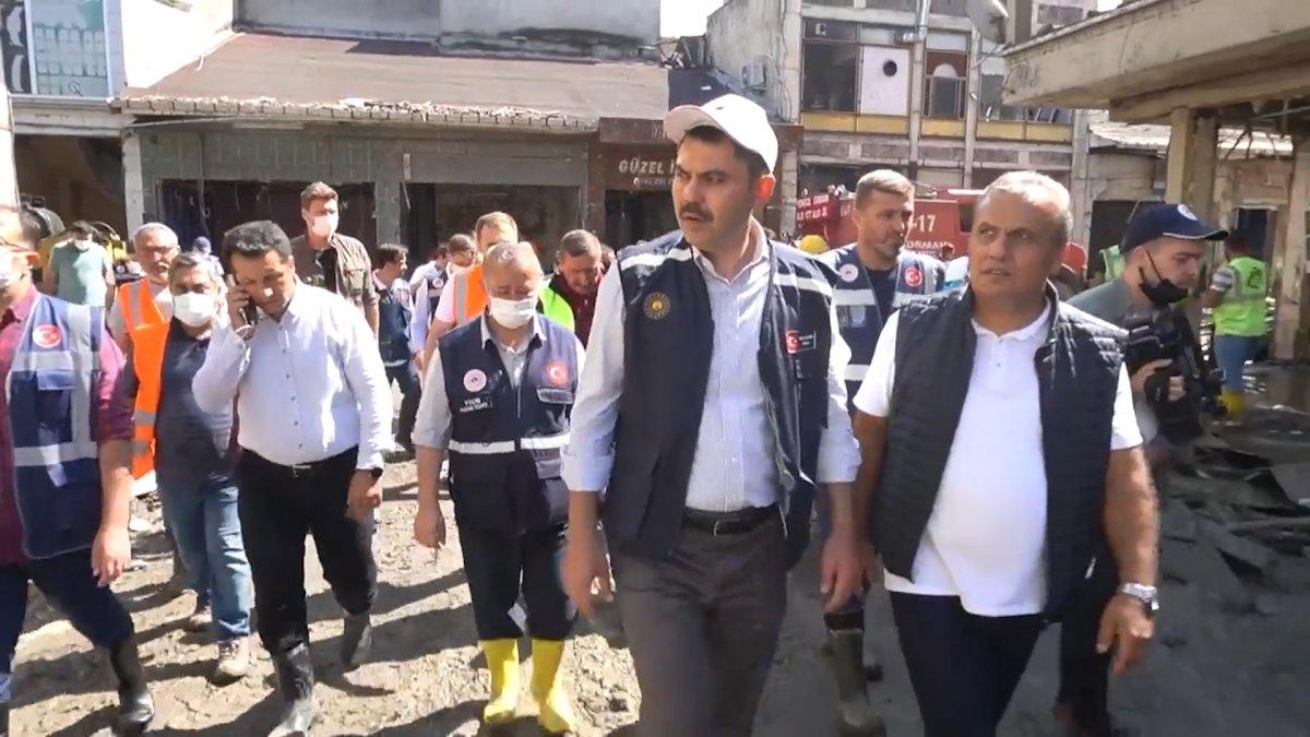 Murat Kurum: Bozkurt'tayız, her mahalle ve sokağı tek tek inceliyoruz