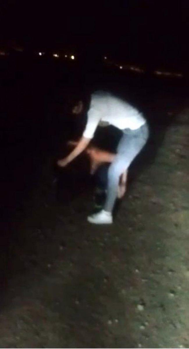 Ankara'da 15 yaşındaki kızı soyup, darbetti