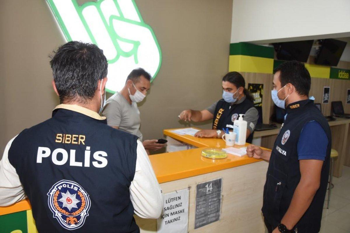 Türkiye genelinde yasa dışı bahis operasyonu