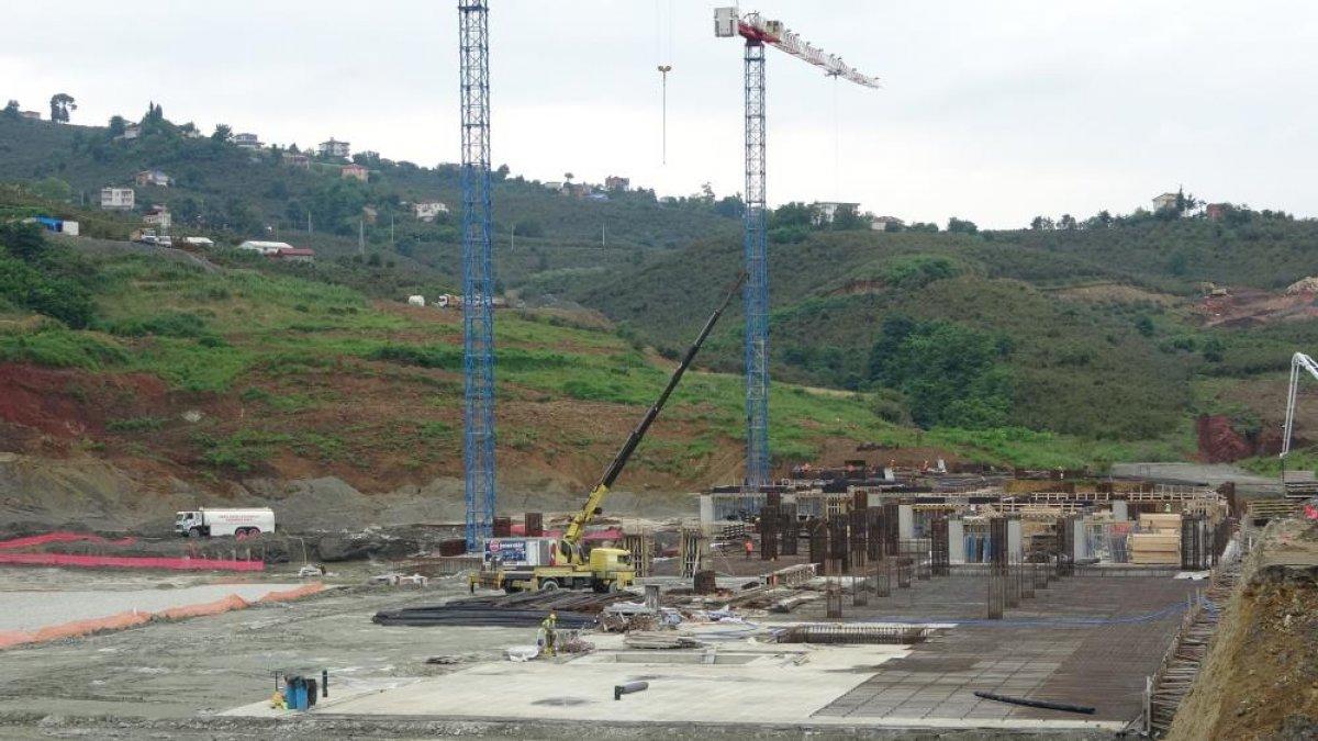 Ordu Şehir Hastanesi çalışmaları devam ediyor