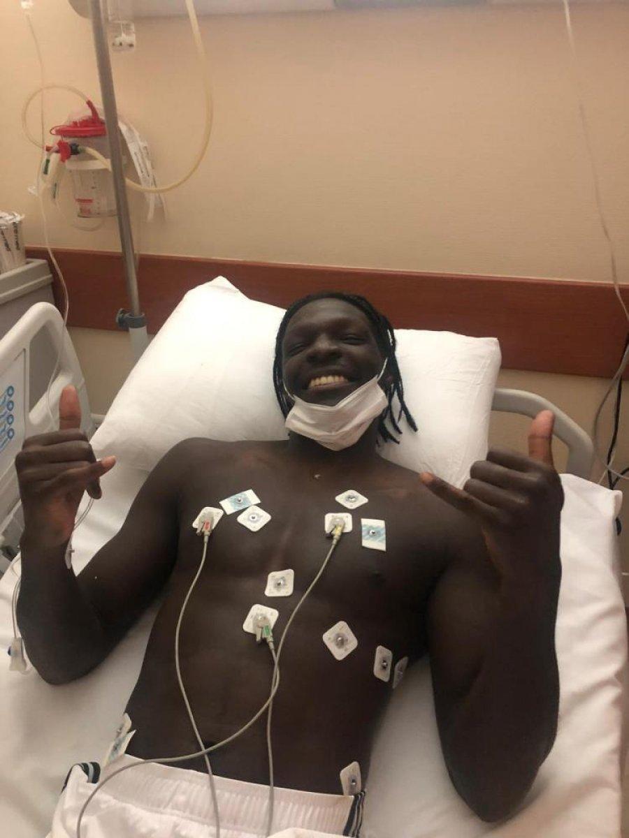 N'Sakala hastaneye kaldırıldı