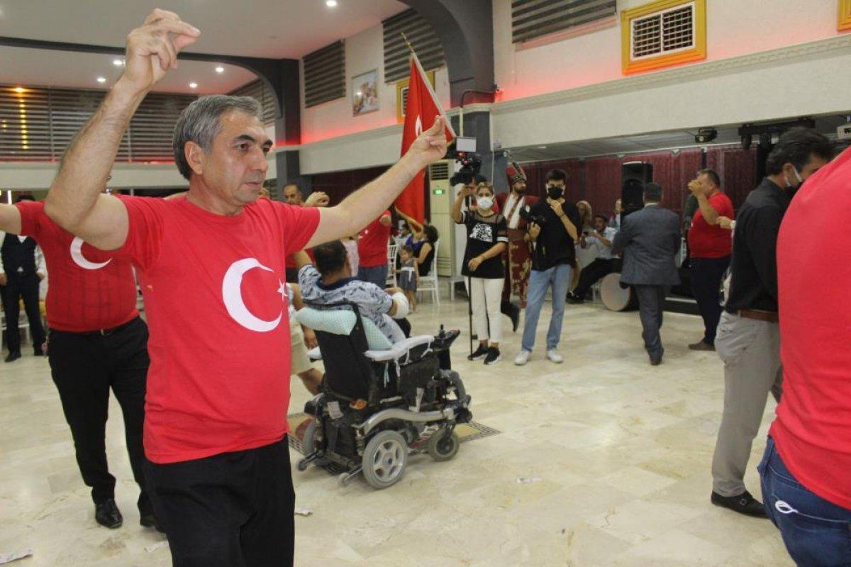 Denizlili şehidin silah arkadaşlarından vefa göstergesi