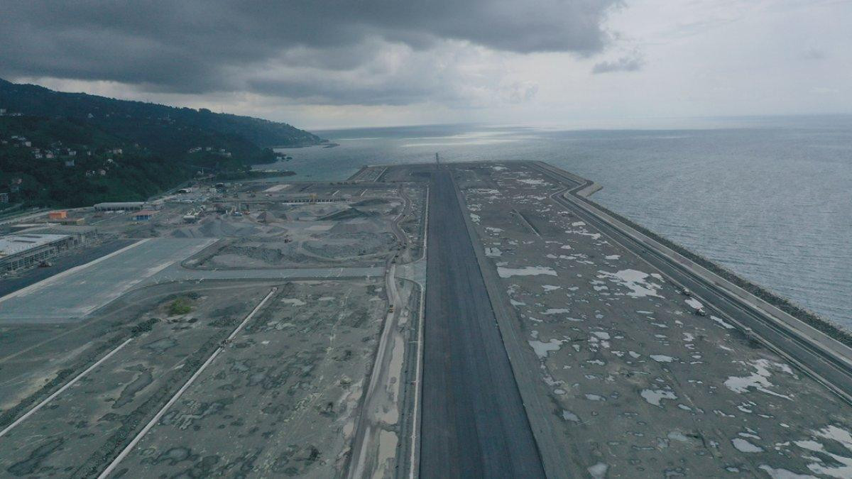 Rize-Artvin Havalimanı yıl sonunda hizmete giriyor