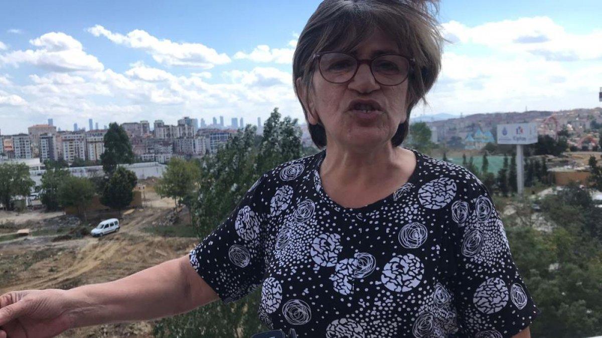 Eyüpsultan'da parkın yıkımına tepki: Taksim'de üç tane ağaç yıkılacak diye ayağa kalktınız