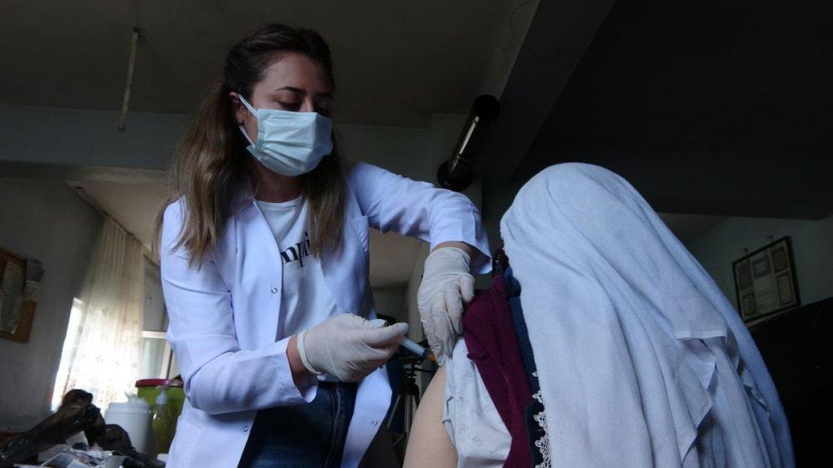 Sivas'ta aşılama çalışmaları Türkiye ortalamasının üzerinde