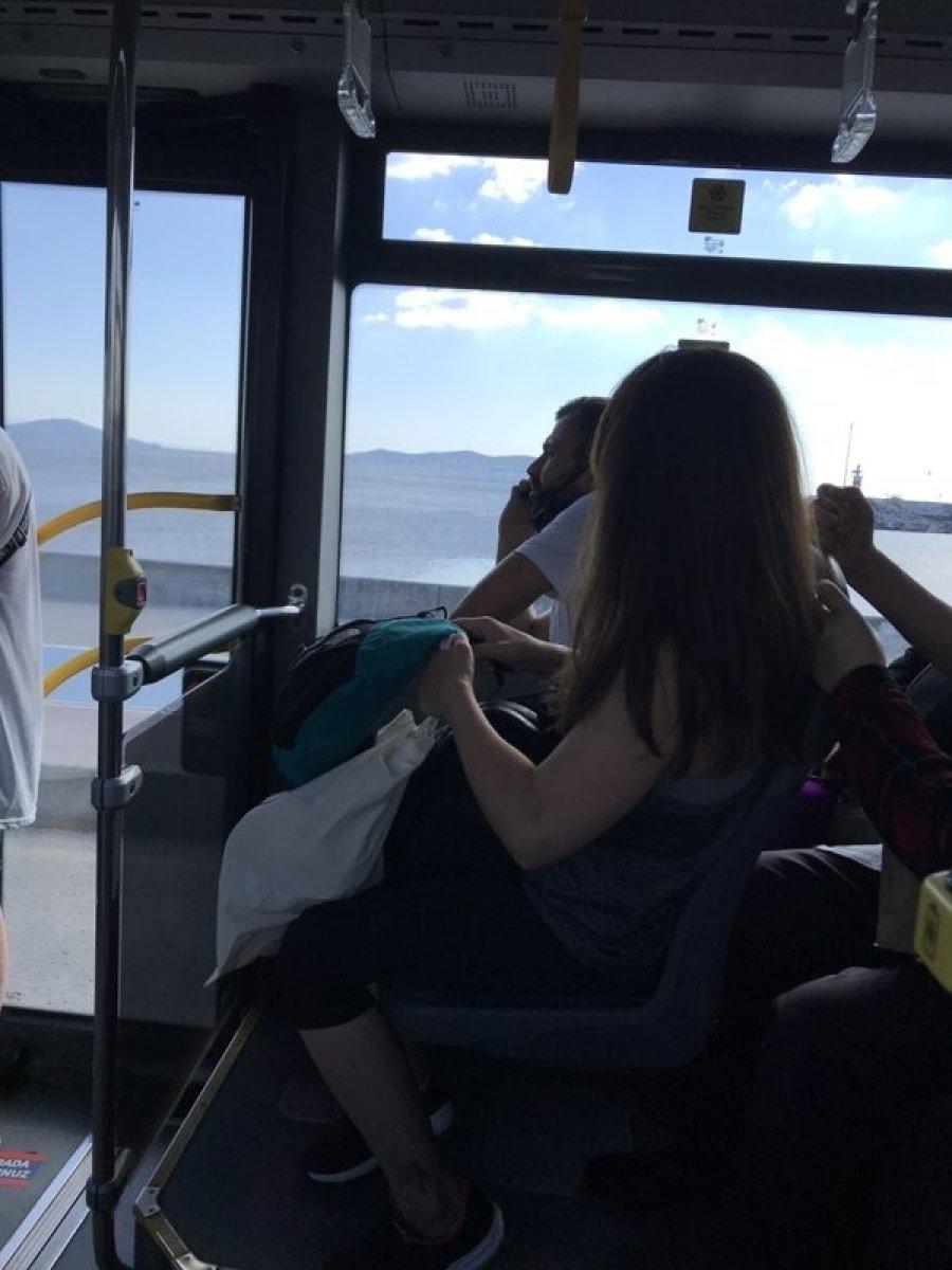 İstanbul'da otobüste 'maske takmama' kavgası