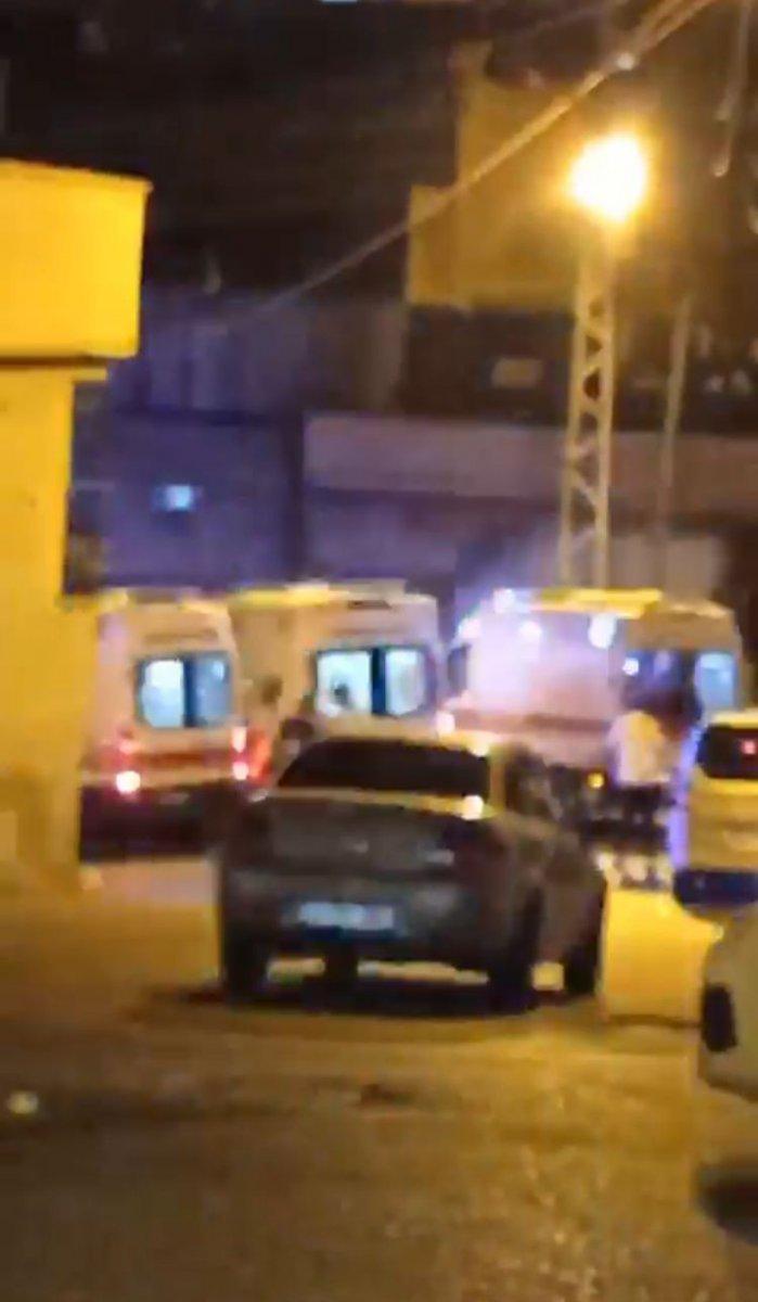 Diyarbakır’da, yabancı uyruklu kuzenler arasında silahlı kavga