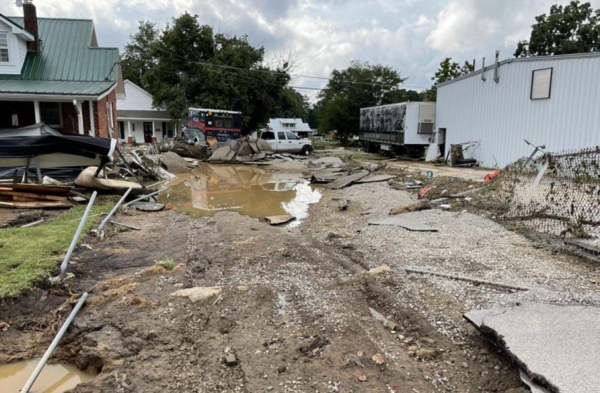 ABD'nin Tennessee eyaletinde sel felaketi