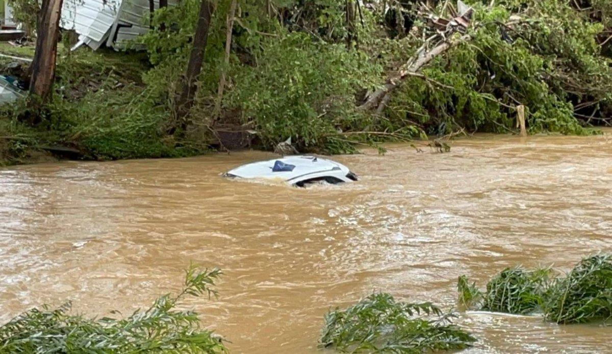 ABD'nin Tennessee eyaletinde sel felaketi