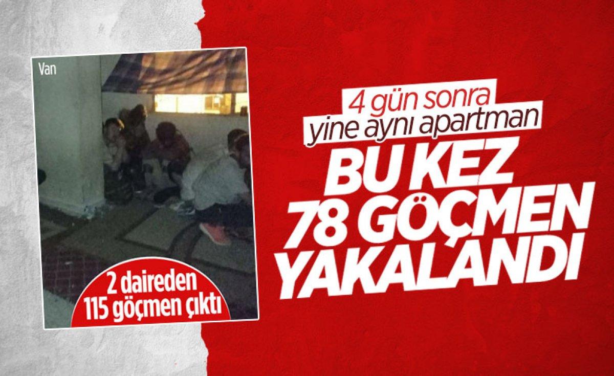 Van'da 25 düzensiz göçmen yakalandı