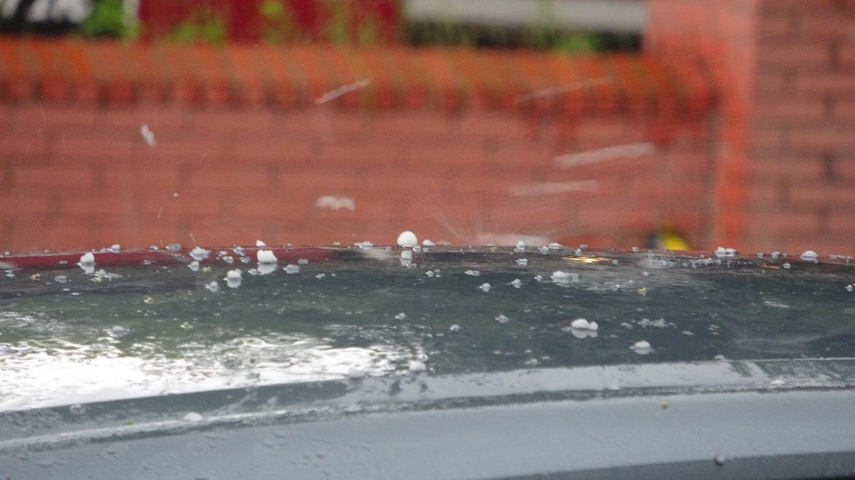 Ardahan'da dolu yağışı sele neden oldu