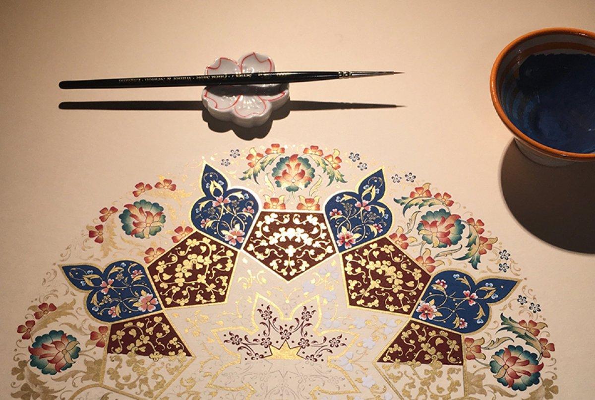 Altınla nakış nakış işlenen sanat: Tezhip