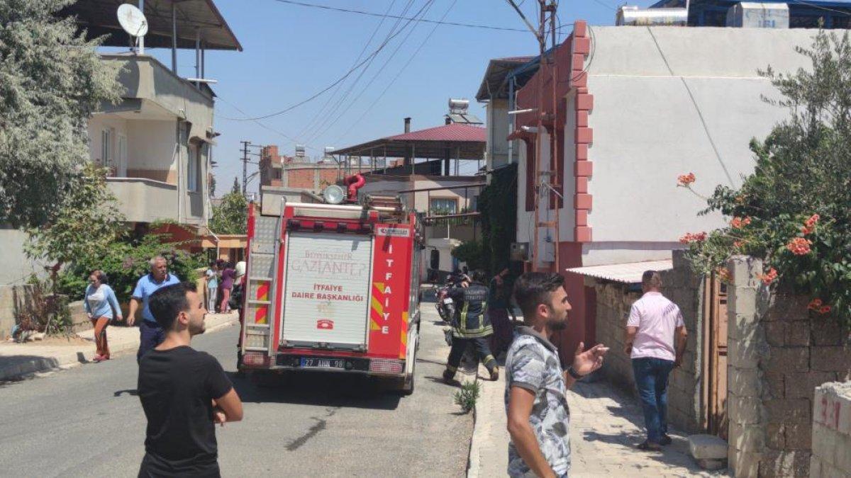 Gaziantep'te çıkan yangına görülmemiş müdahale