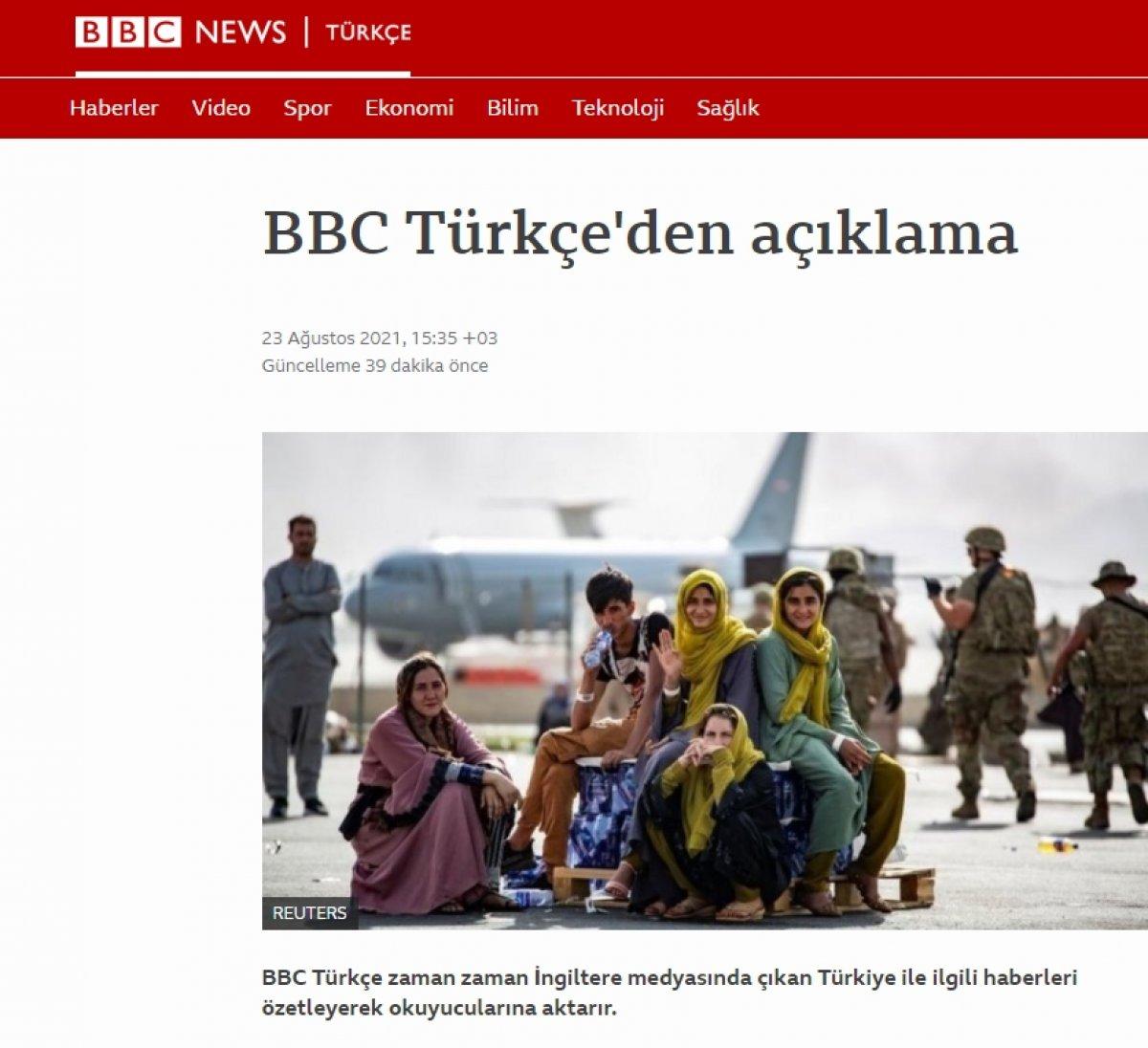 BBC Türkçe 'mülteci kampı' haberi için özür diledi