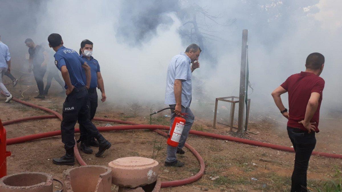 Maltepe'deki Başıbüyük Ormanı’nda yangın