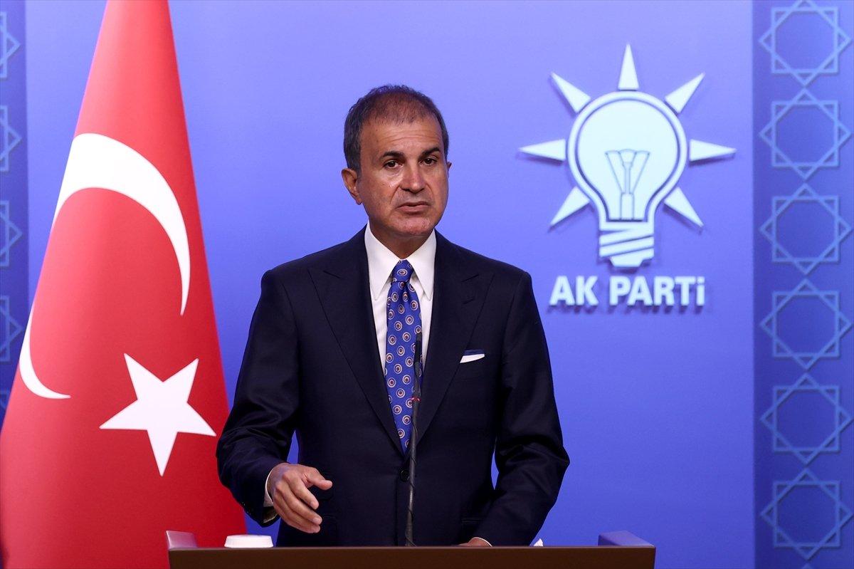 Ömer Çelik: Türkiye göçmen kampı değildir