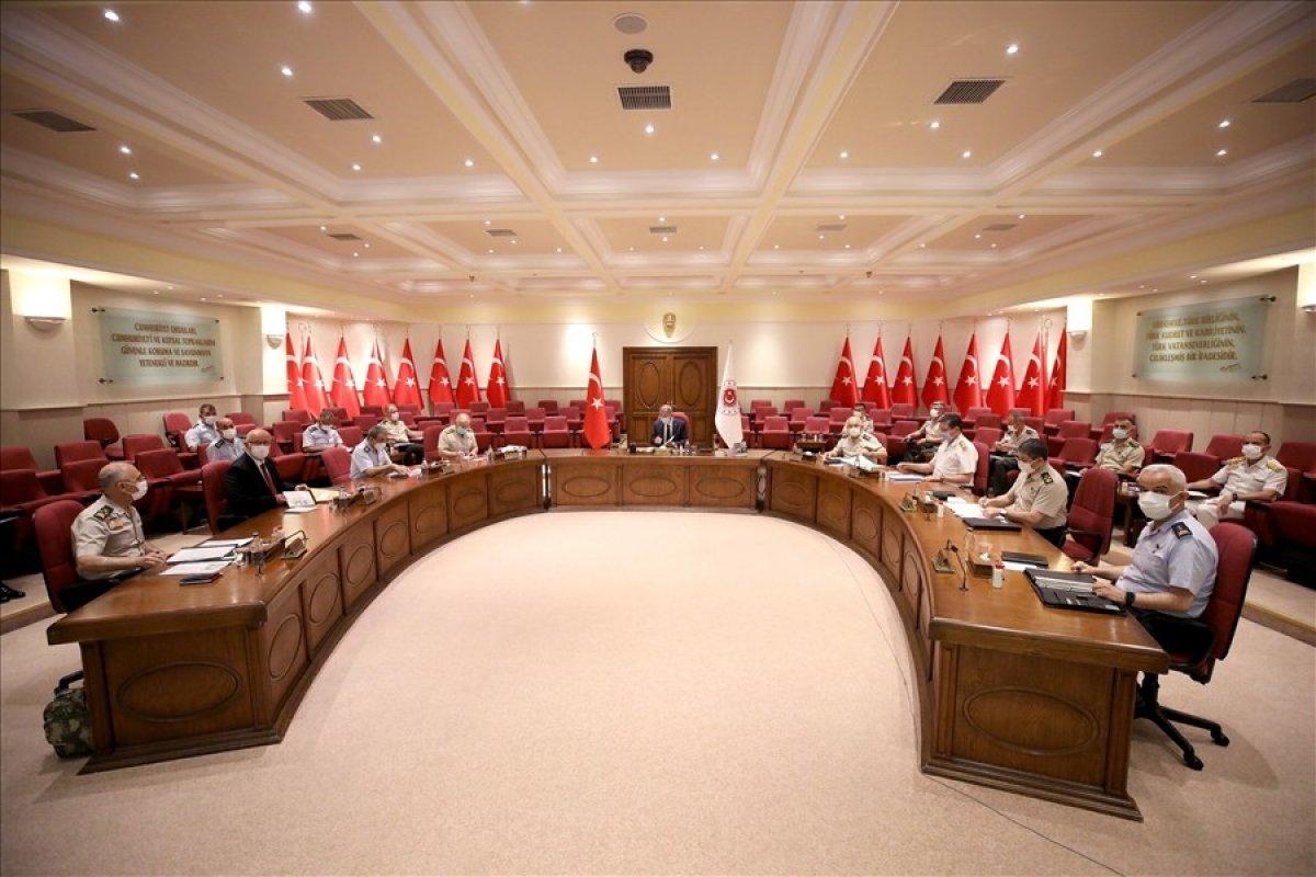 Milli Savunma Bakanlığı'nda 'Afganistan' toplantısı
