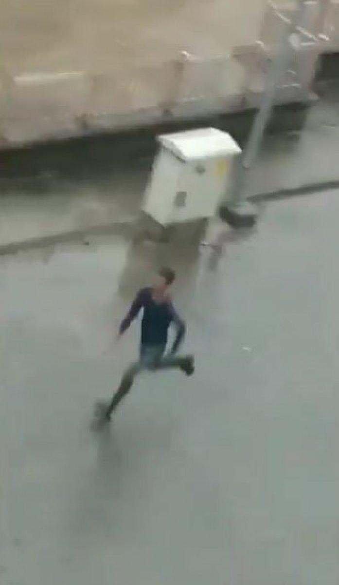 Bozkurt’taki selden saniyeler önce çekilen görüntüler