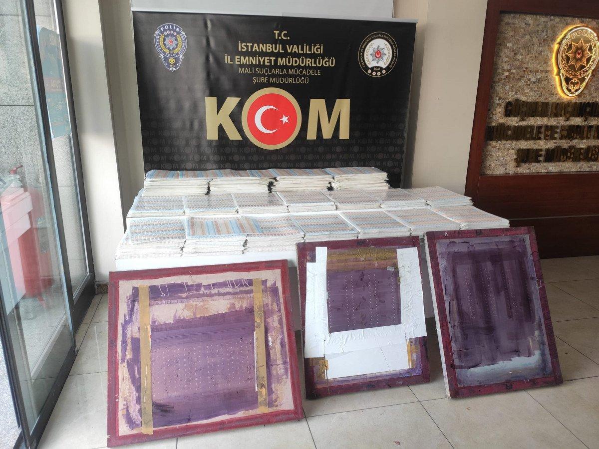 Zeytinburnu'nda sahte bandrol operasyonu: 3 gözaltı